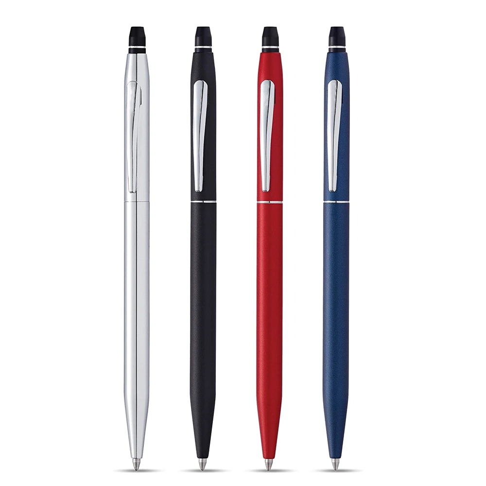 Retractable Promotion Ballpen Metal Ballpoint Gel Pen Twist Fountain Pens