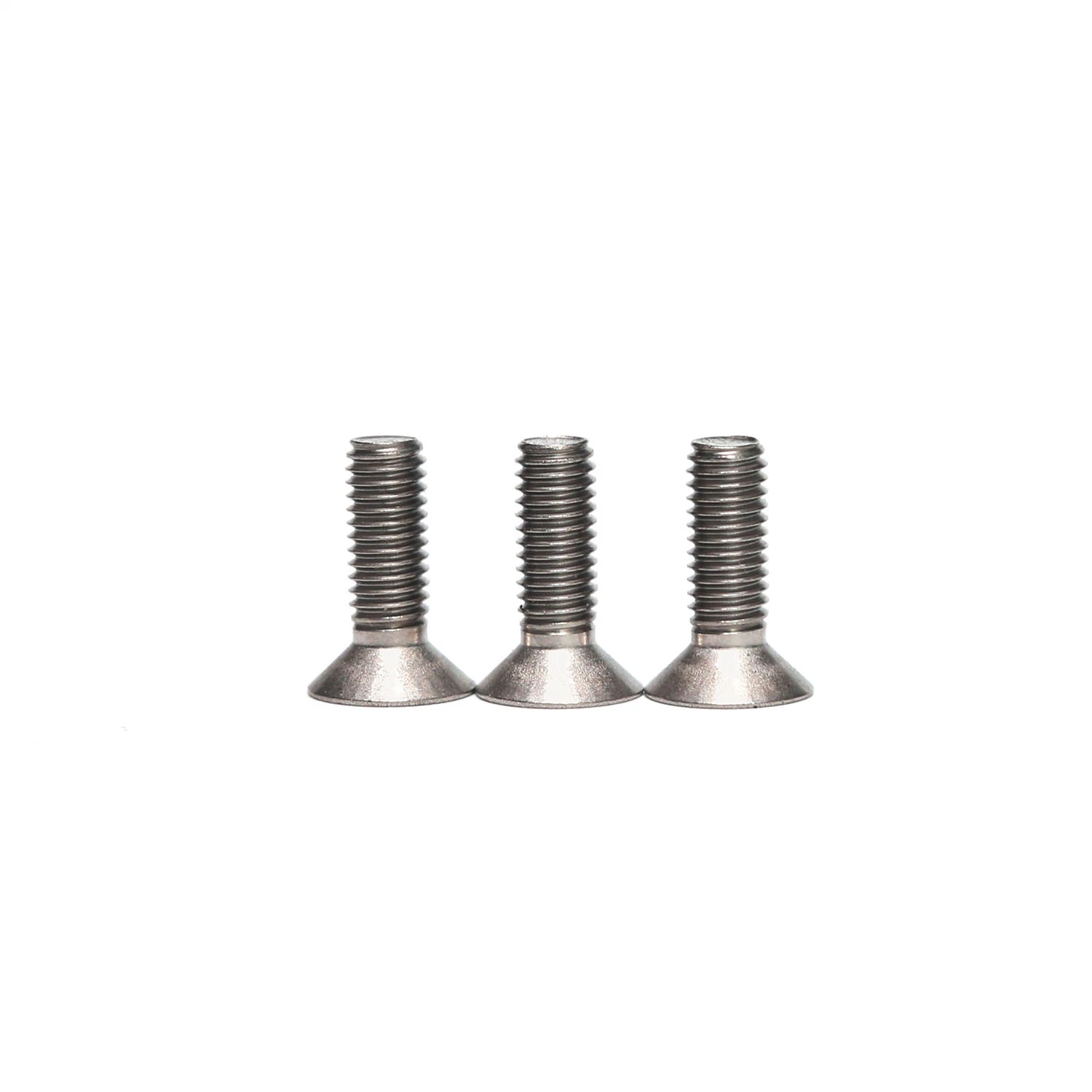 Carbon Steel Stainless Steel SS304 316 Countersunk Head Full Thread Hexagon Socket Screw Machine Screws