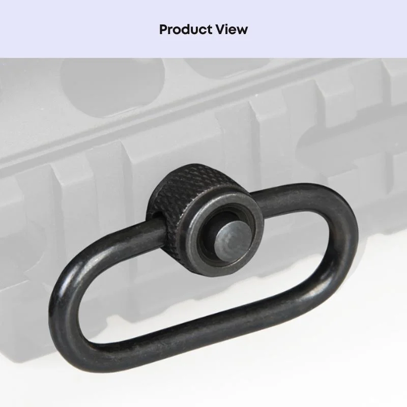 Qd Heavy Duty Sling Swivel Black