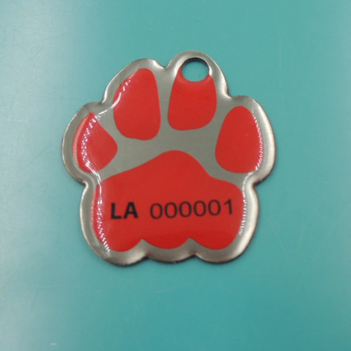 Factory Price Wholesale/Supplier Cheaper Metal Cat Pet Collar Tags (w-17)