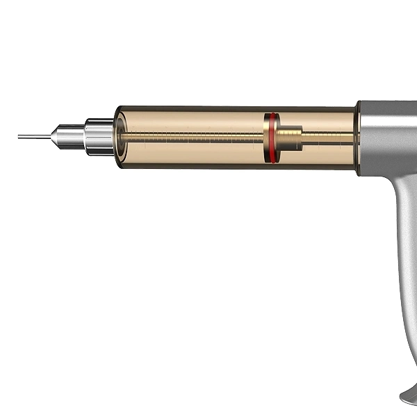 E-Cig Semi-Automatic Filling Machine Ceramic Coil Cartridges 510 Thread Bbell Filling Gun with 25ml 50ml for Hhc Thick Oil