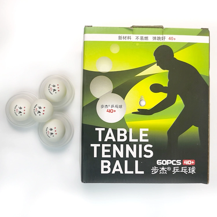 White Yellow Color 0 Star Ping Pong Balls Table Tennis Balls with Plastic Bag 100-150 Pieces 2800-3000 Per Carton