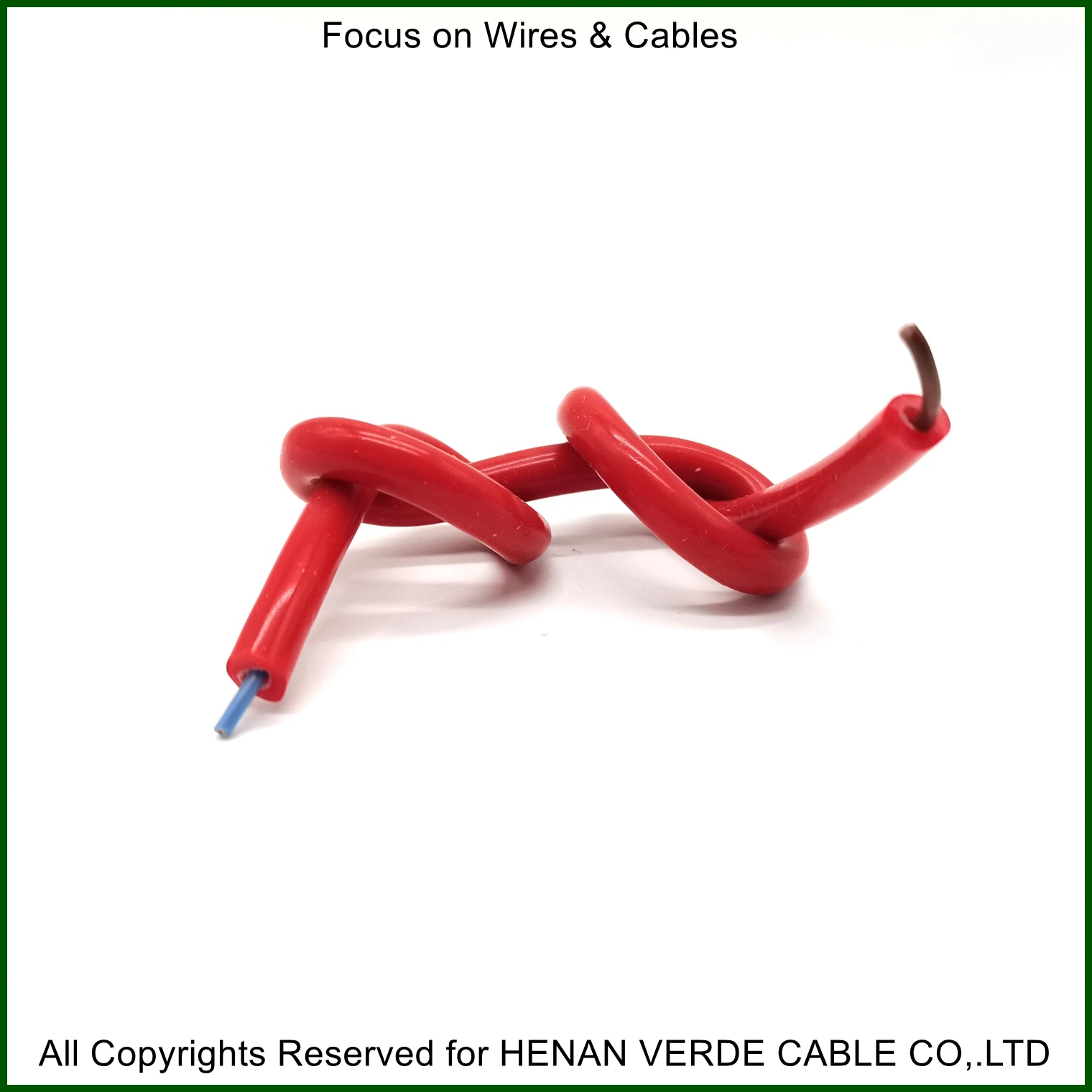 High Temperature Tinned Copper Conductor Braid Silicone Wire