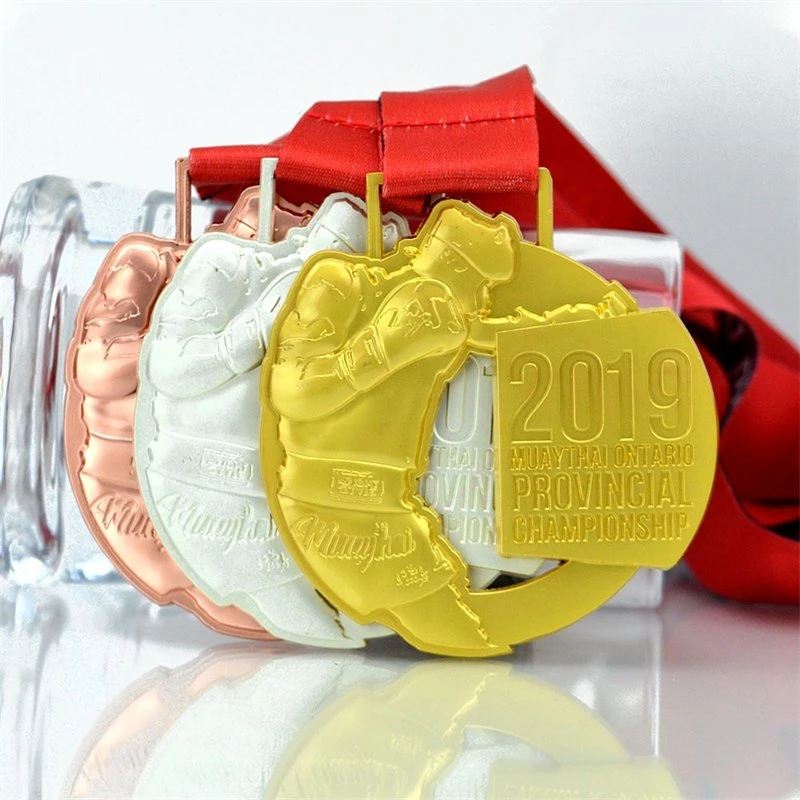 China Factory Jianxin Arts and Crafts Wholesale Custom Sports Events Sports Taekwondo Table Tennis Pure Copper Metal 3dmedal