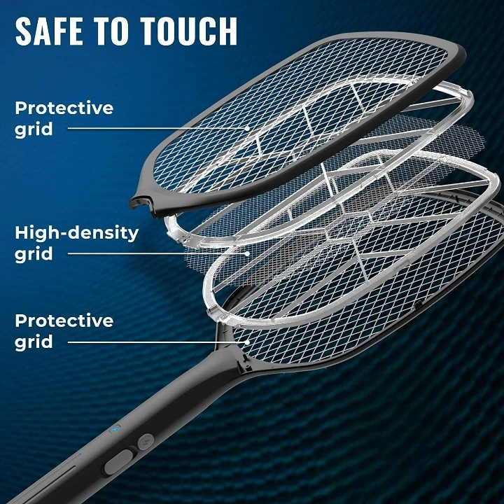 Wholesale/Supplier Price Hot Sale Rechargeable Electric Fly Swatter Mosquito Killer