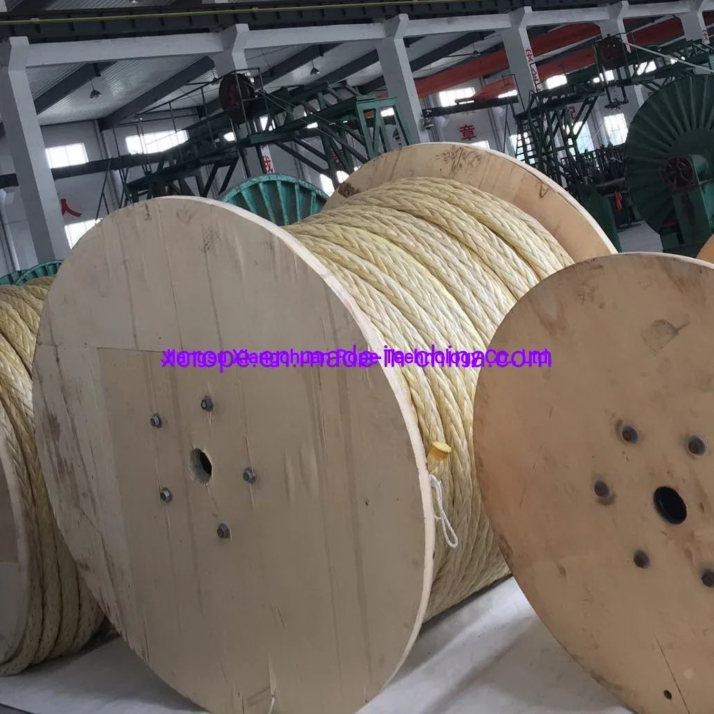 Synthetic Pulling Winch Line Electric 100%UHMWPE 12-Strand Recovery Cable