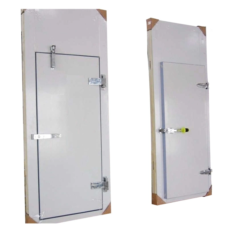 Industrial Commercial Thermal Insulated PU Sandwich Panel Sliding or Swing Cold Room Door for Cold Stores or Refrigeration Room