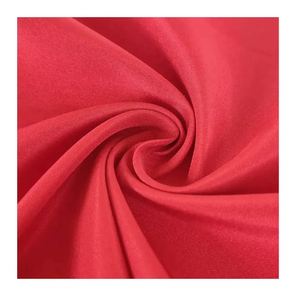 PU Coating Waterproof Tear Resistance 100% Polyester Fabric Material Polyester Canvas Fabric for Bag