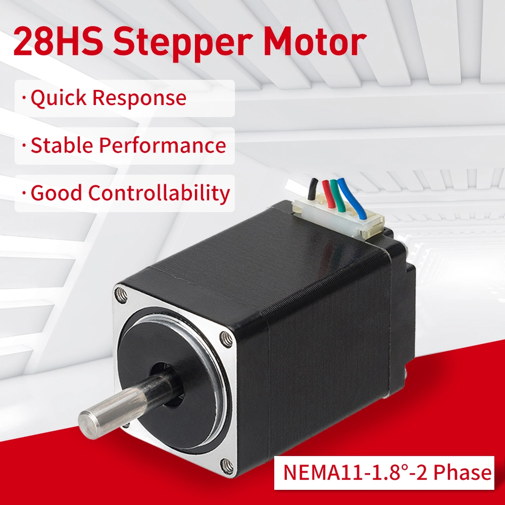 Best Service 2 Phase Hybrid Stepper Motor 0.3A-0.95A Step Motor NEMA11