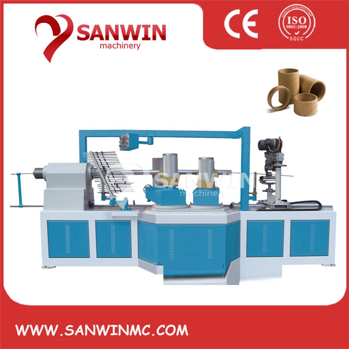 Machine de découpe et d'enroulement de noyau en carton Spiral Kraft Cardboard Paper Tube Core Making Cutting Winding Machine