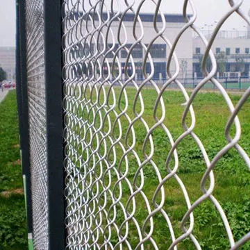 Hot-Dipped Galvanized or PVC Coated Chain Link Security Fence Panels for Sale