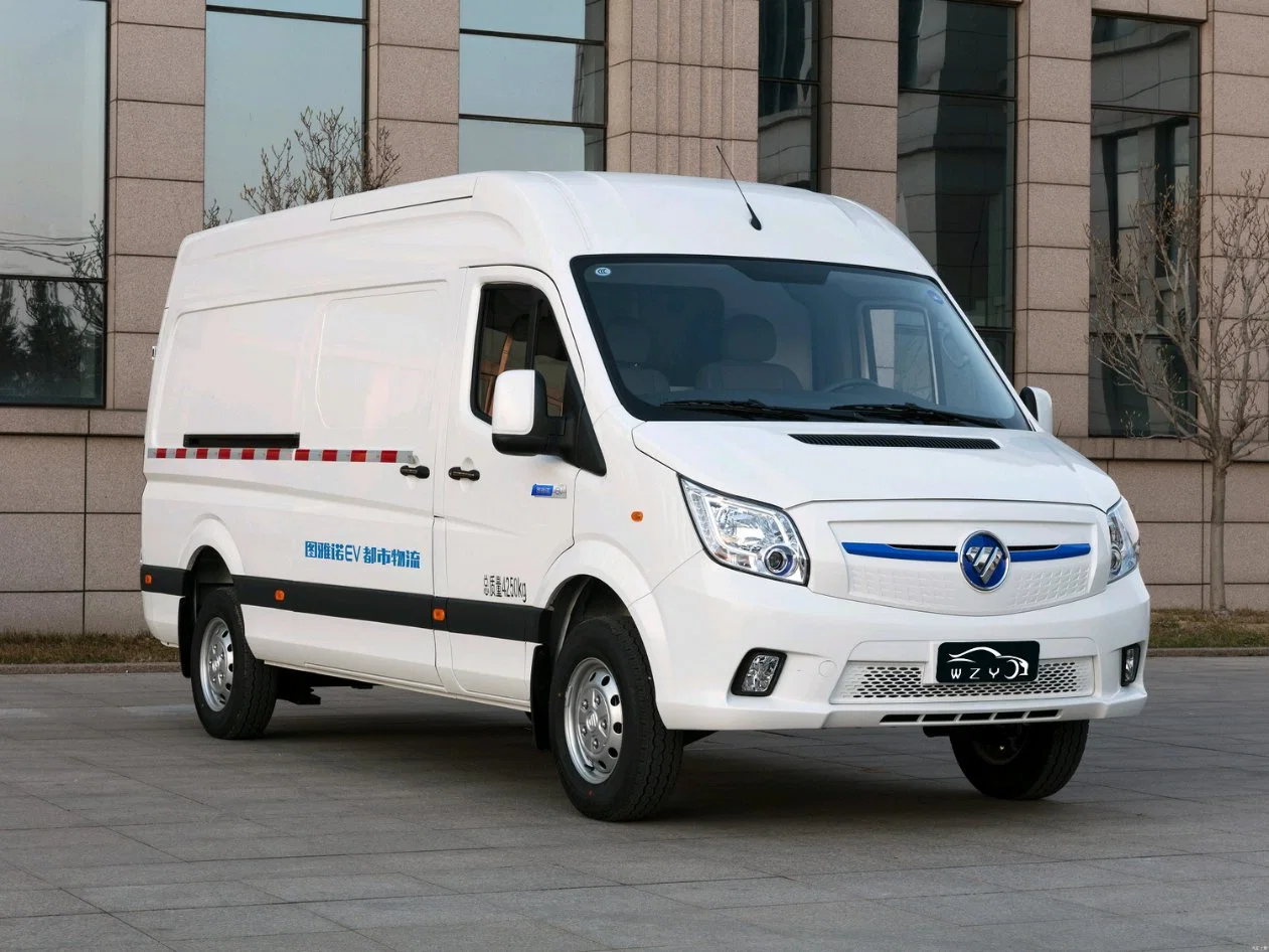 EV Auto Foton Auto Toano Cargo Van Edition 350V Left Hand Drive High Speed Delivery Van