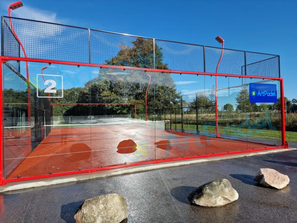 2023 WPT Падель Super Panoramic Court Nice Design Panoramic Padel Теннисный корт популярные в Италии Кувейт Саудовская Аравия и Чили