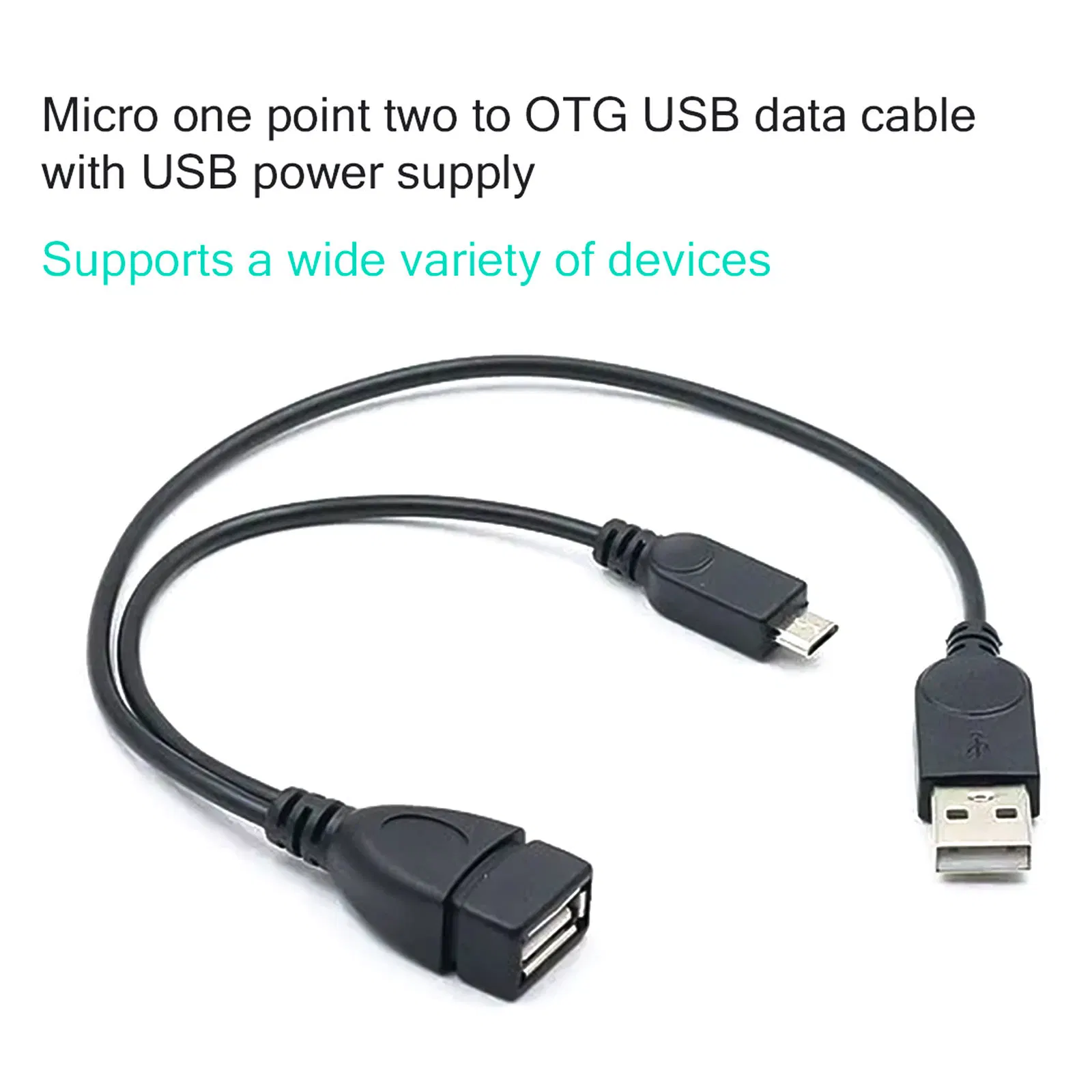 OTG USB Power Y Splitter Adapterkabel für Samsung Phone