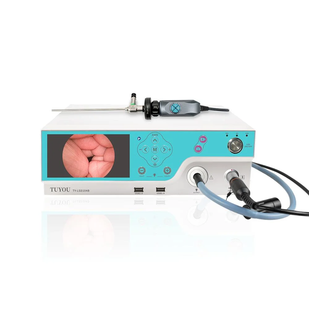 HD Rigid Endoscope Diagnosis Medical Laparoscope Video Endoscope Surgical Endoscopy with LED Light Source