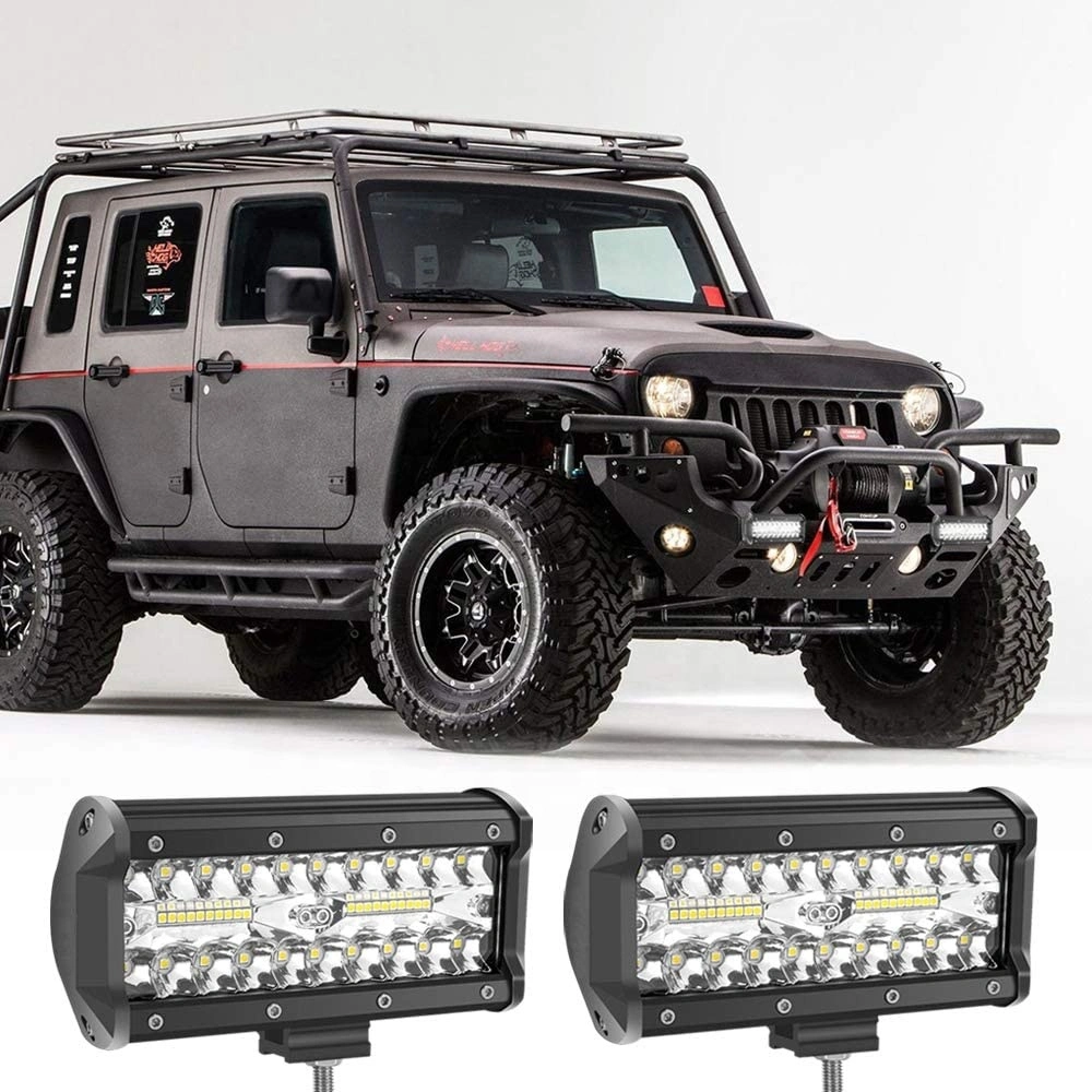 De nouvelles ventes en gros 24 V Gumdaat Offroad LED phare de travail de brouillard pour 4WD SUV ATV UTV les véhicules hors route Camions Chariots élévateurs à fourche