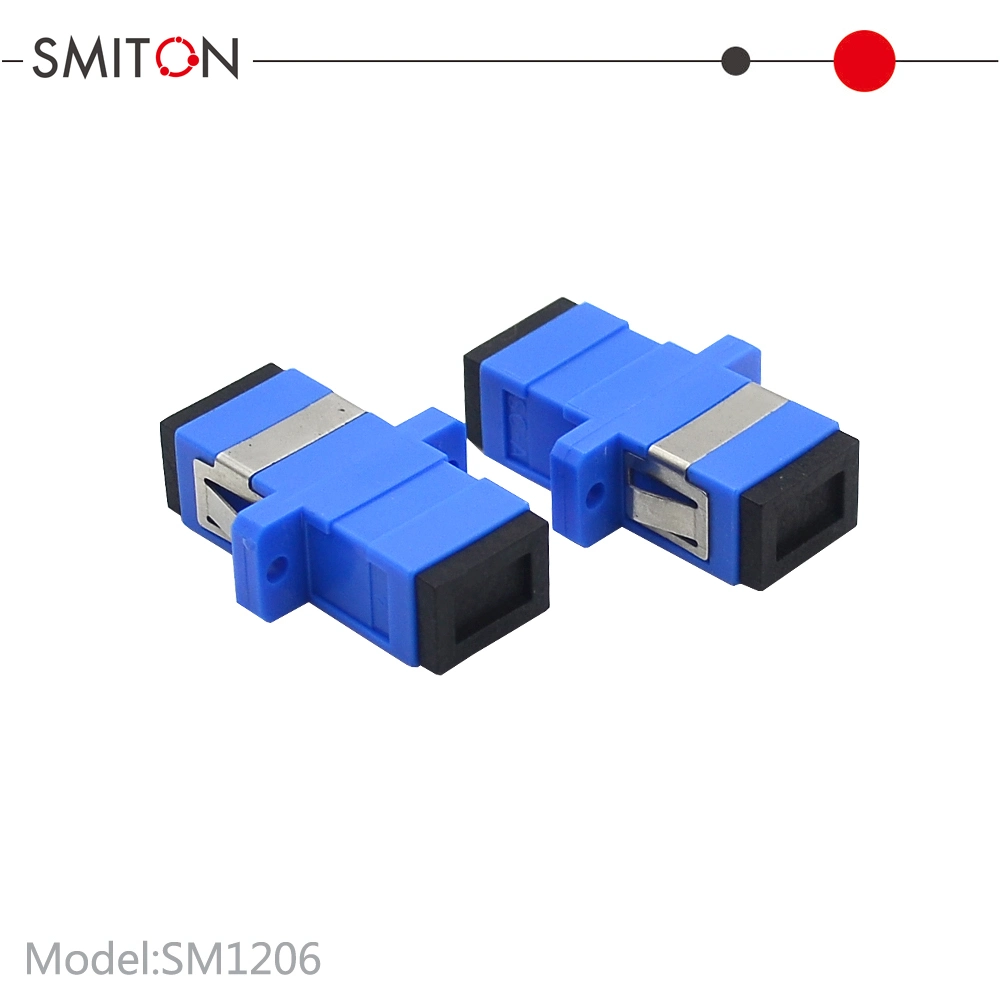 Sc a Sc monomodo Simplex hembra del conector de fibra de la UPC