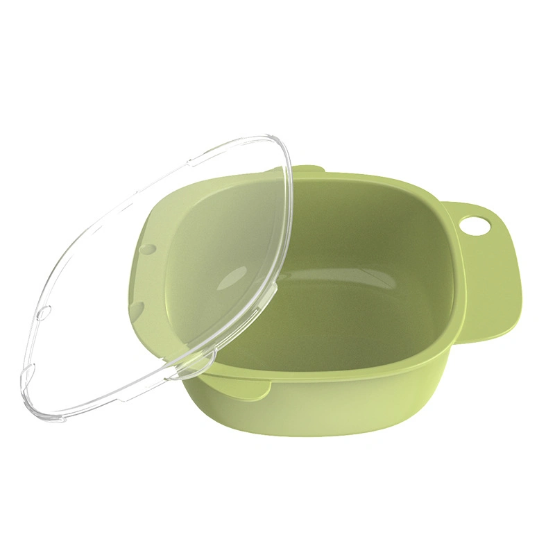 Factory Wholesale/Supplier Baby Feeding Plastic Bowl with Lid