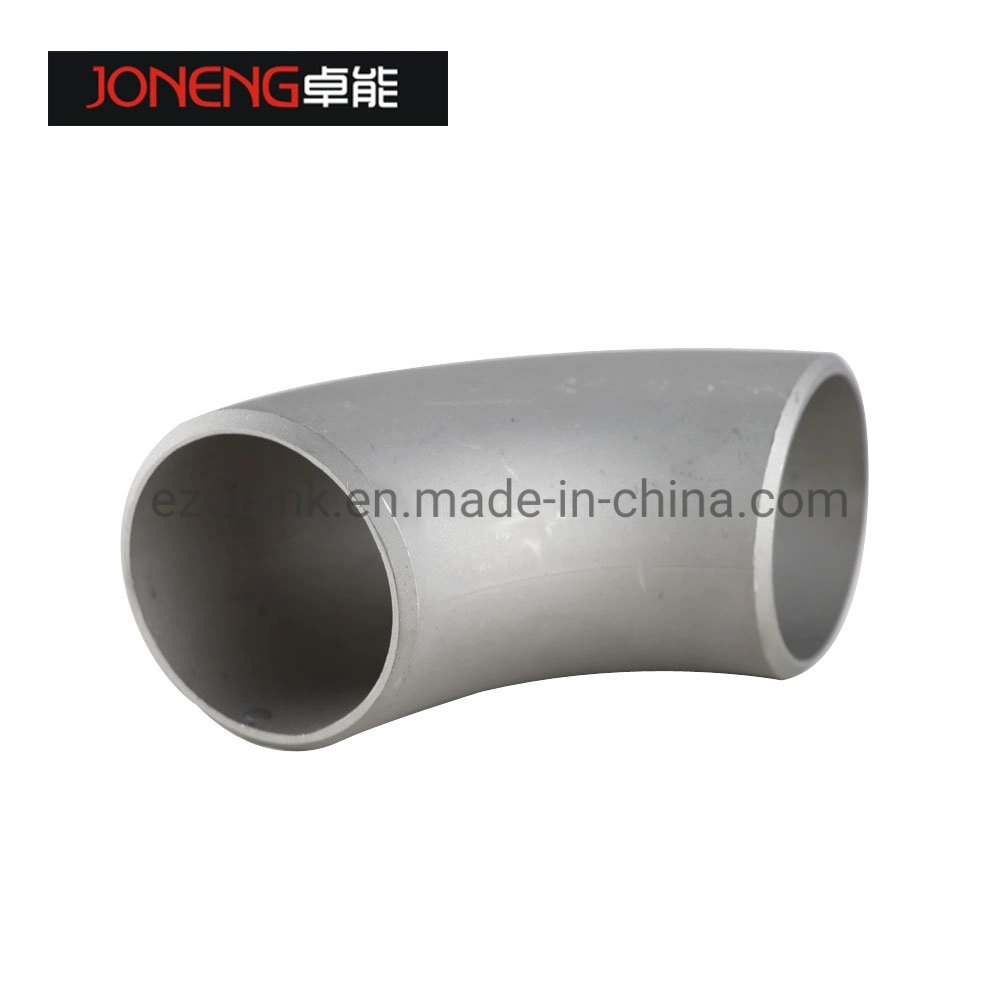 SS316L JIS 10K Welding 90 Degree Pipe Coupling with Sand Blasting