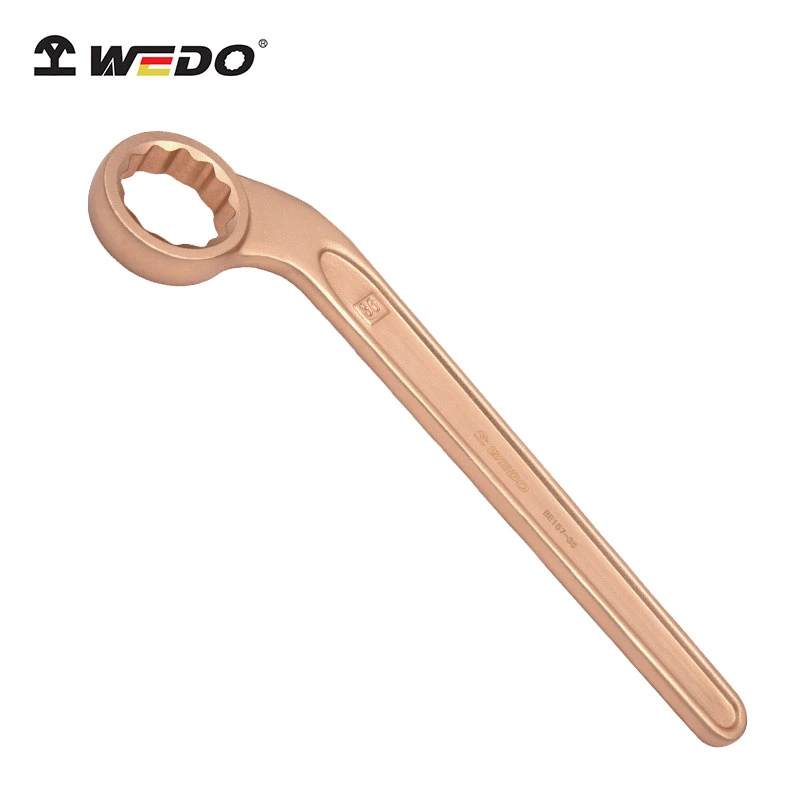 WEDO Non-Sparking Single Bent Box Wrench