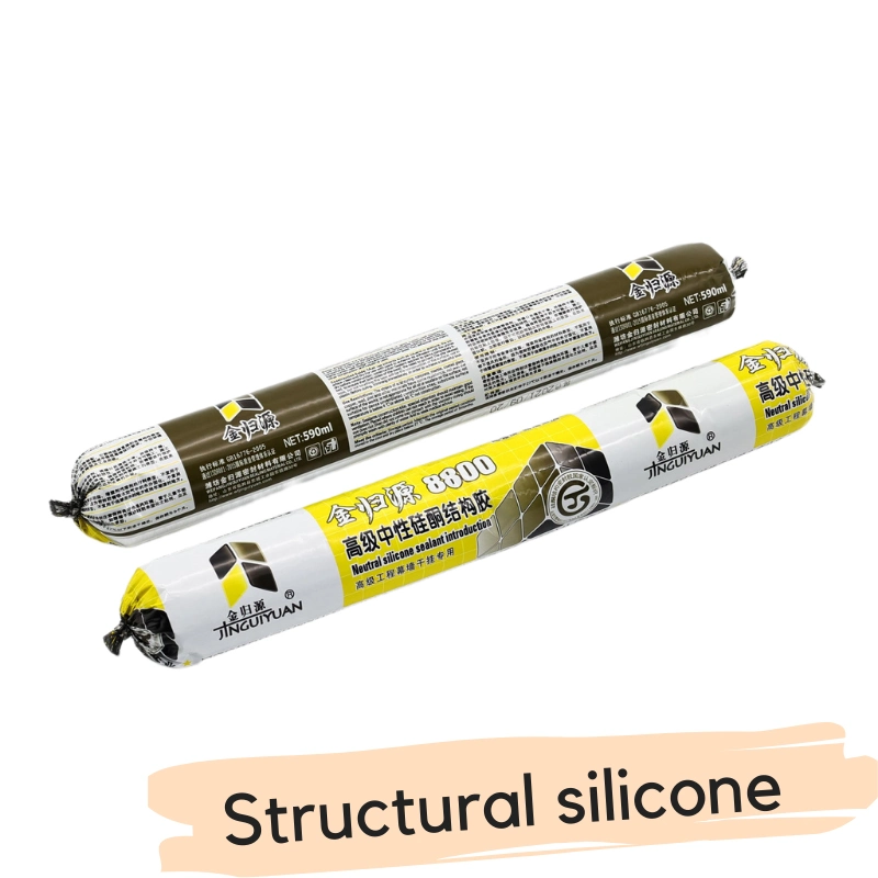 Sealing and Weathering Glue for Construction Engineering, Caulking, Waterproof, Neutral Silicone Structural Adhesive