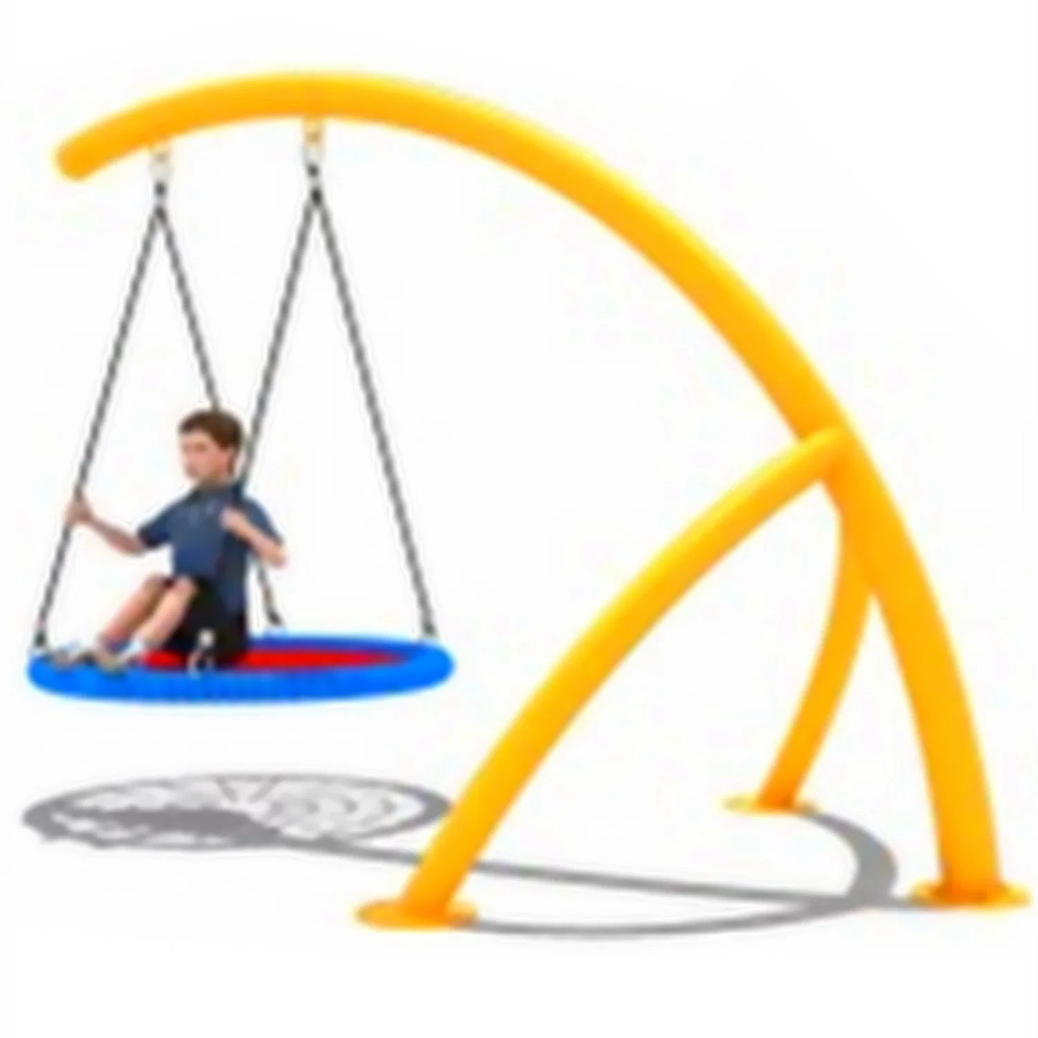 Community Outdoor Playground Kids Hanging Chair Swing Set