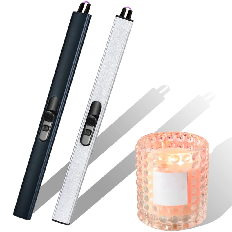 Hot Selling Arc Windproof USB Rechargeable BBQ Plasma Flameless Lighter Electronic Candle Lighter