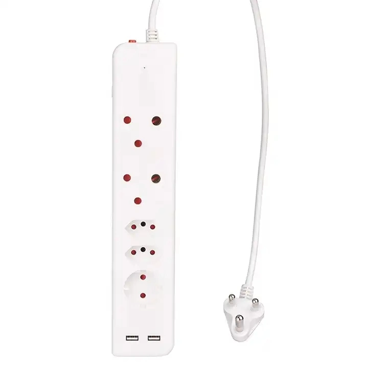 High Quality South Africa Power Strip Electric Socket 2 3 4 Outlets