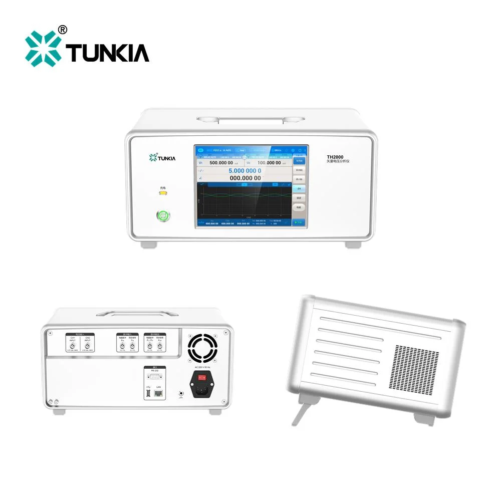 TUNKIA TH2000 High Precision Dual Channel Vector Voltage Analyzer for wideband current voltage power calibration