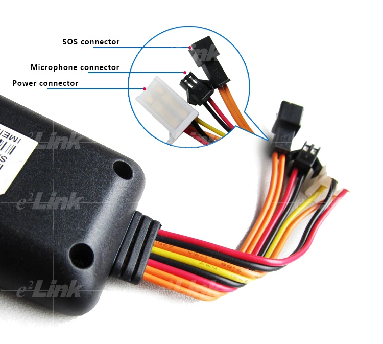 Wired Vehicle GPS Tracking Device with 12V DC Power Supply