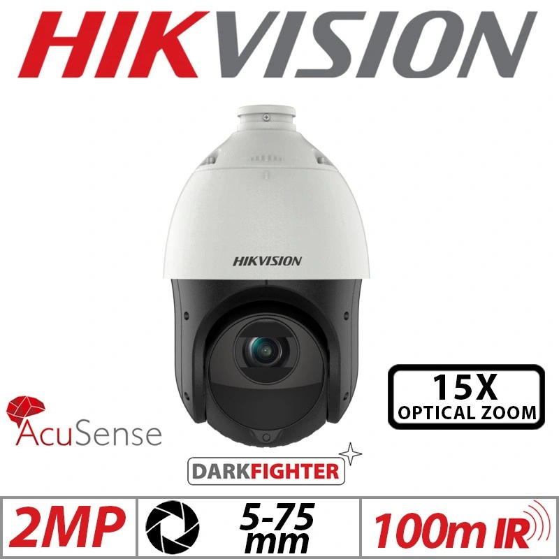 Hikvision CCTV 2MP IP66 RJ45 Network Speed Dome PTZ Security Cámara espía