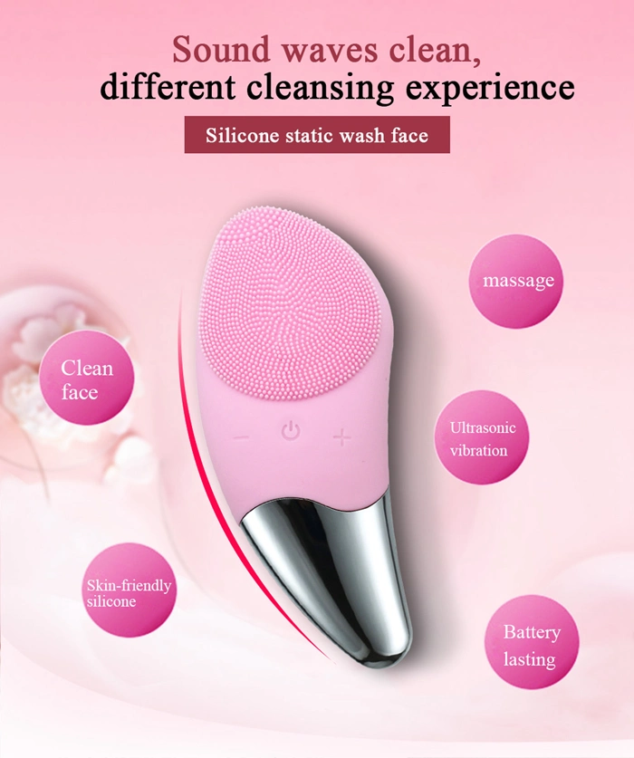 10% off Multi-Functional Beauty Equipment Silicone Face Brush Electric Facial Massager Brush