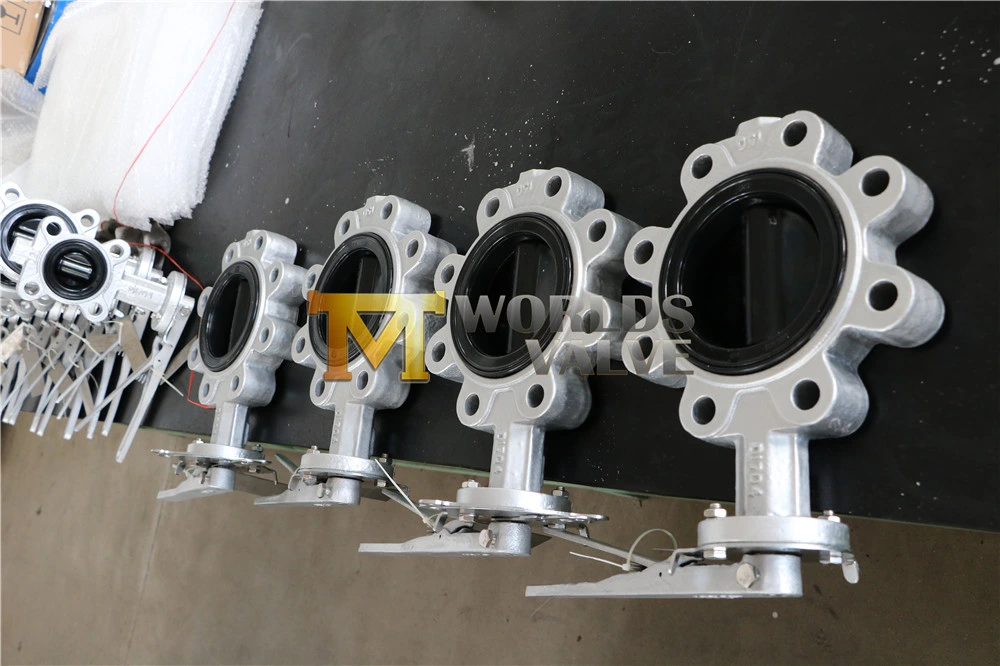 Full Rubber Lining Lugged and Tapped Butterfly Valve with Ce ISO Wras Acs Approval