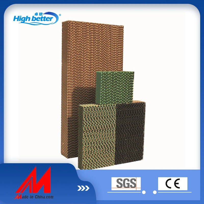 Pads/Cooling Pad with Frame/7090/5090 Evaporative Cooling Pad/Wet Curtain/Cooling Pad/Greenhouse Cooling Pad Used in Poultry Farm/Greenhouse