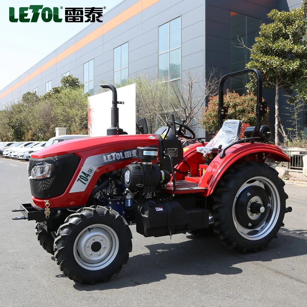 Trator de jardim 4WD 70HP CE Orchard trator de quatro rodas pequenas Tractor agrícola tractor de passeio Mini tractor para maquinaria agrícola