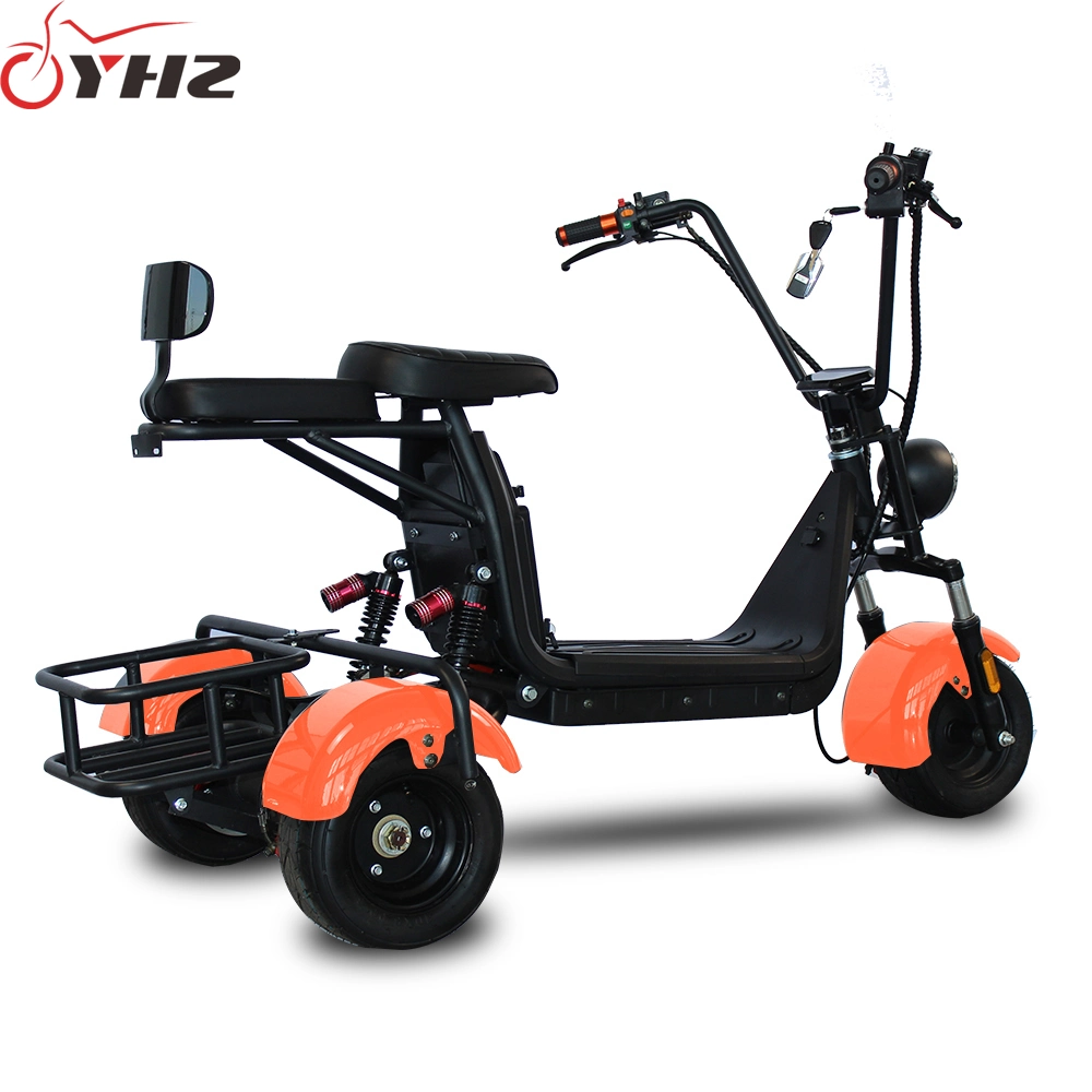 Lightweight Three Wheels Electric Scooter 800W Mini Type with 6-Inch Tire