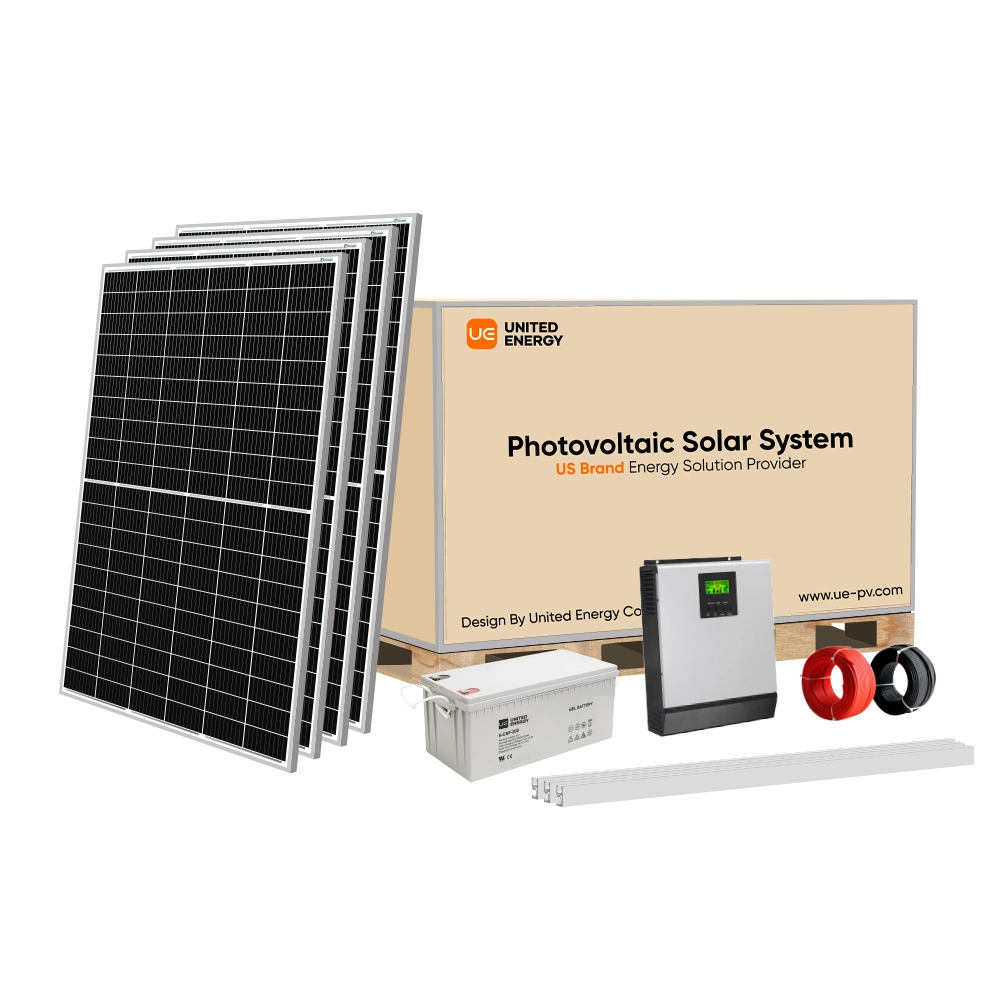 3kw 3000W 5kw Accueil Système de mur d'alimentation batterie solaire hors réseau système de générateur d'énergie solaire