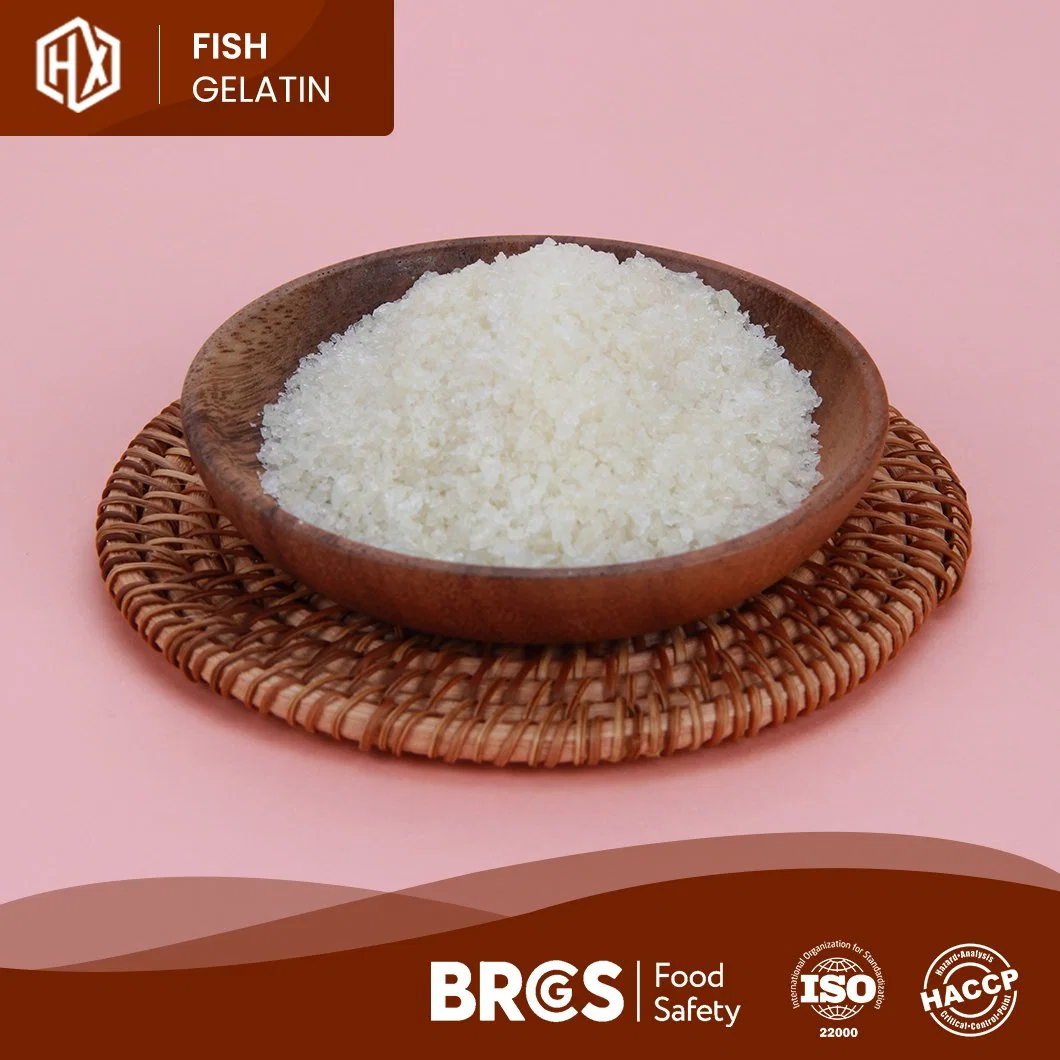 Haoxiang OEM Customized Powdered Cod Fish Skin Gelatin China Pharma Cod Fish Skin Gelatin Manufacturing Functional Food Marine Cod Fish Skin Gelatin