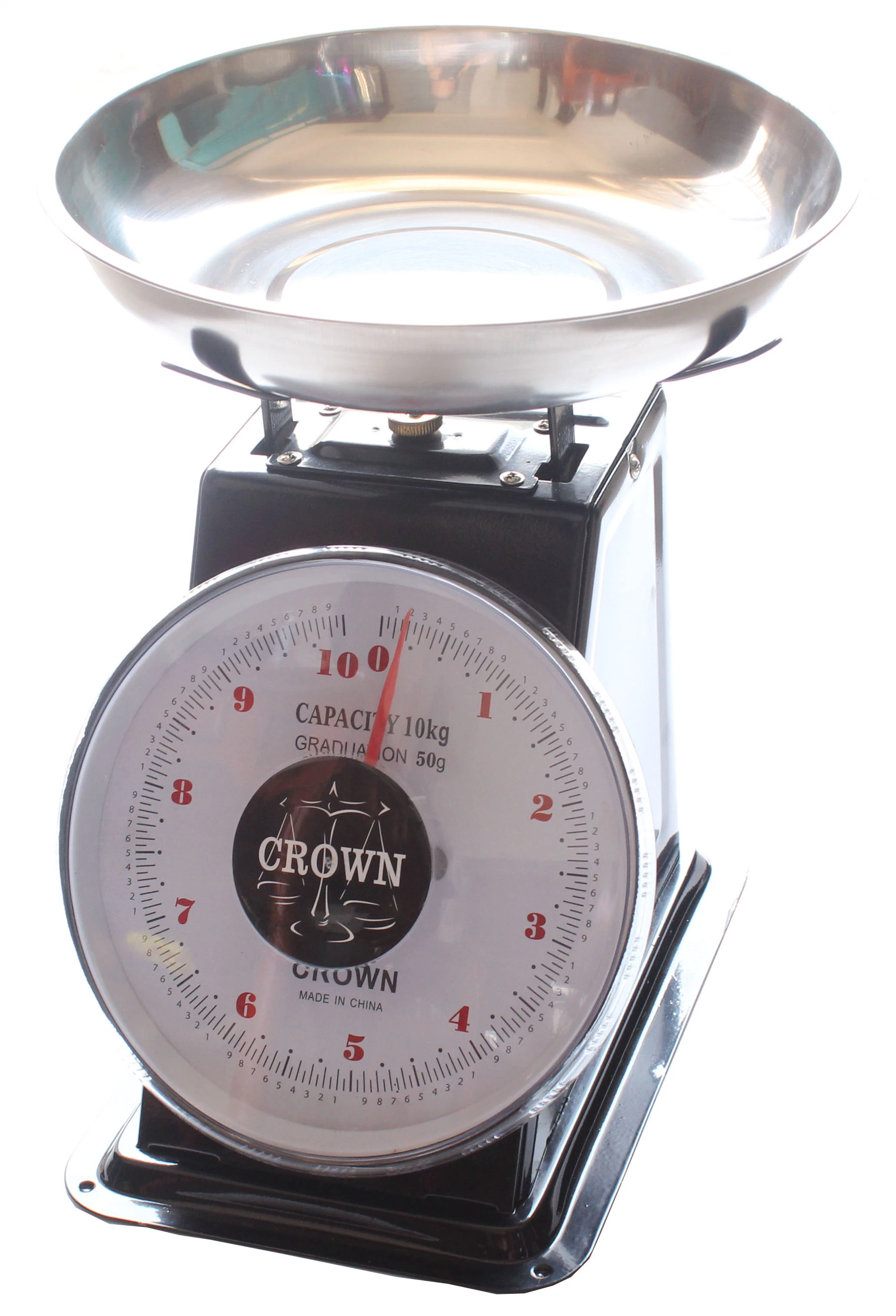 Mechanical Dial Spring Balance Scale with Stainless Steel Pan