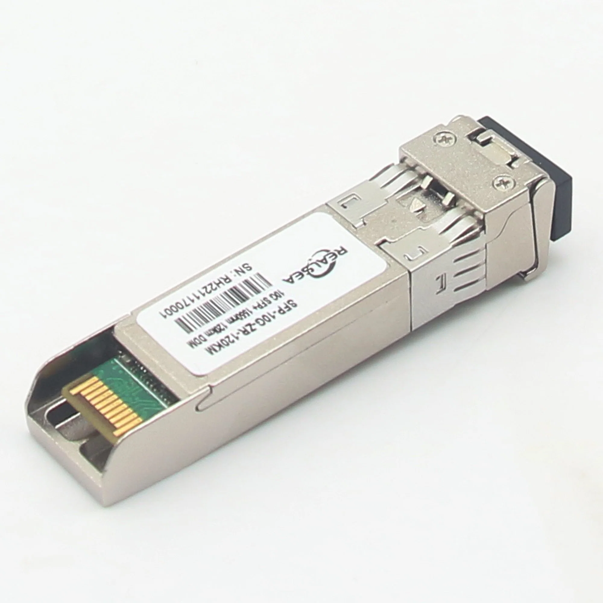 وحدة جهاز إرسال واستقبال SFP+ مسافة طويلة 10G SFP ZR 1550nm 120 كم موصل LC مزدوج