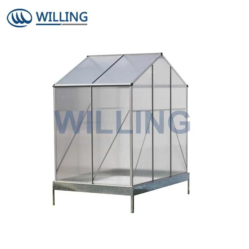 Polycarbonate Garden Greenhouse with Aluminium Green House