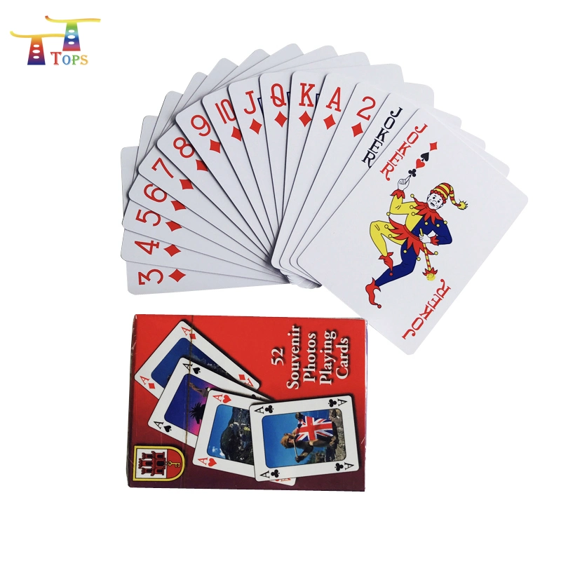 Wholesale/Supplier Colorful Customized Blank Sublimation Water Proof Paper Playing Cards