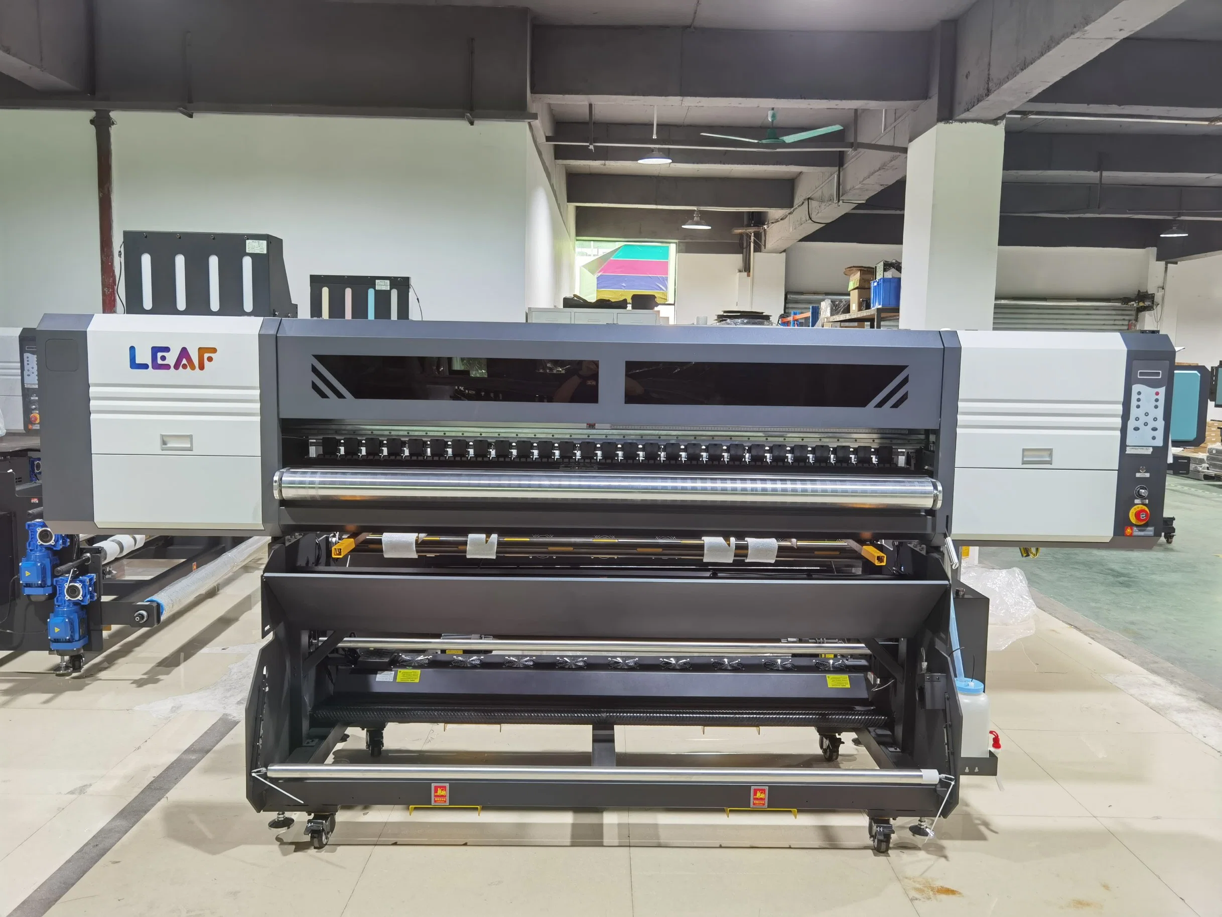 1,9m Sublimations-Tintenstrahldrucker Eco Solvent Printer mit 8 i3200 Köpfe