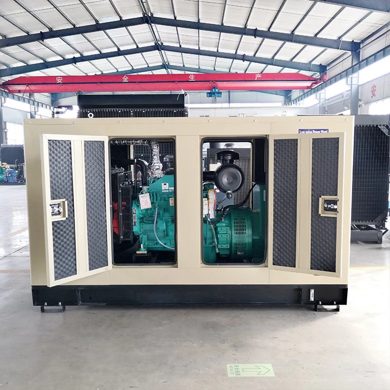 100kVA Soundproof Big Power Engine Diesel Electric Power Silent Generating Generator Set Price List