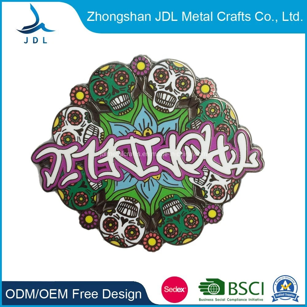 Special New Design Badge Metal Magnetic for Fashion Music Game From Factory (396)