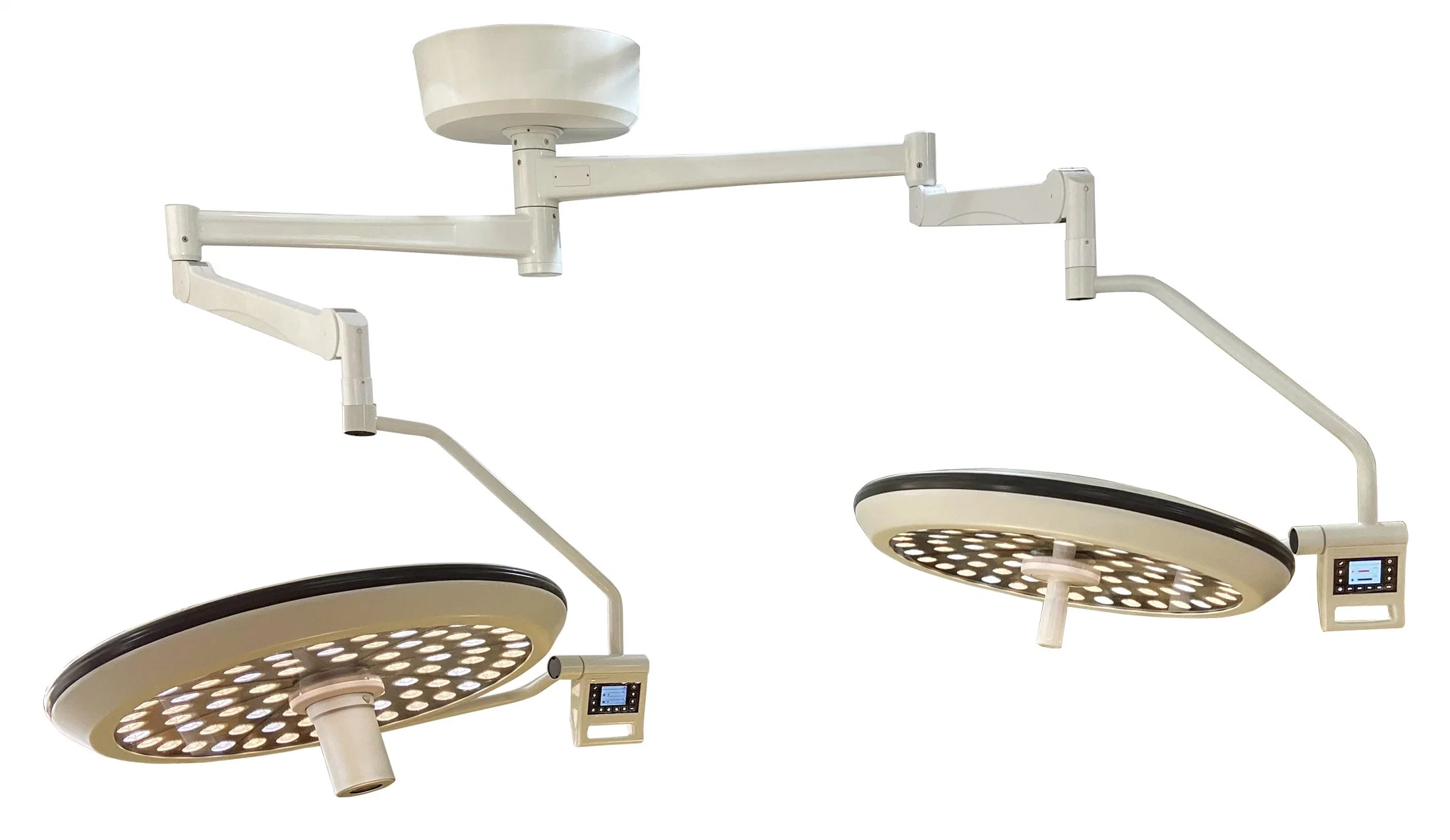 Lampe LED Double bras chirurgicaux KS-7070 plafond avec système de caméra