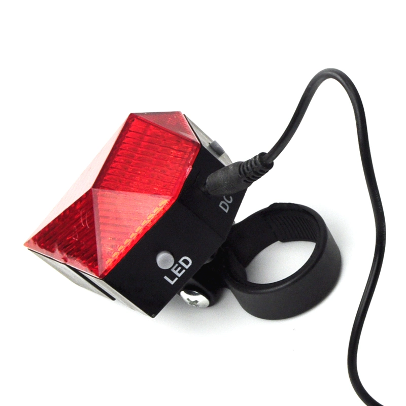 Outdoor Easy to Install Bicycle Rear Light USB Charge LED Tail Lamp Bike Warning Laser Safrty Light