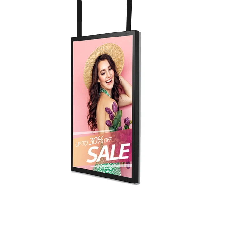 Shop Window Advertising Equipment Sun Readable LCD Monitor Commercial Information Display