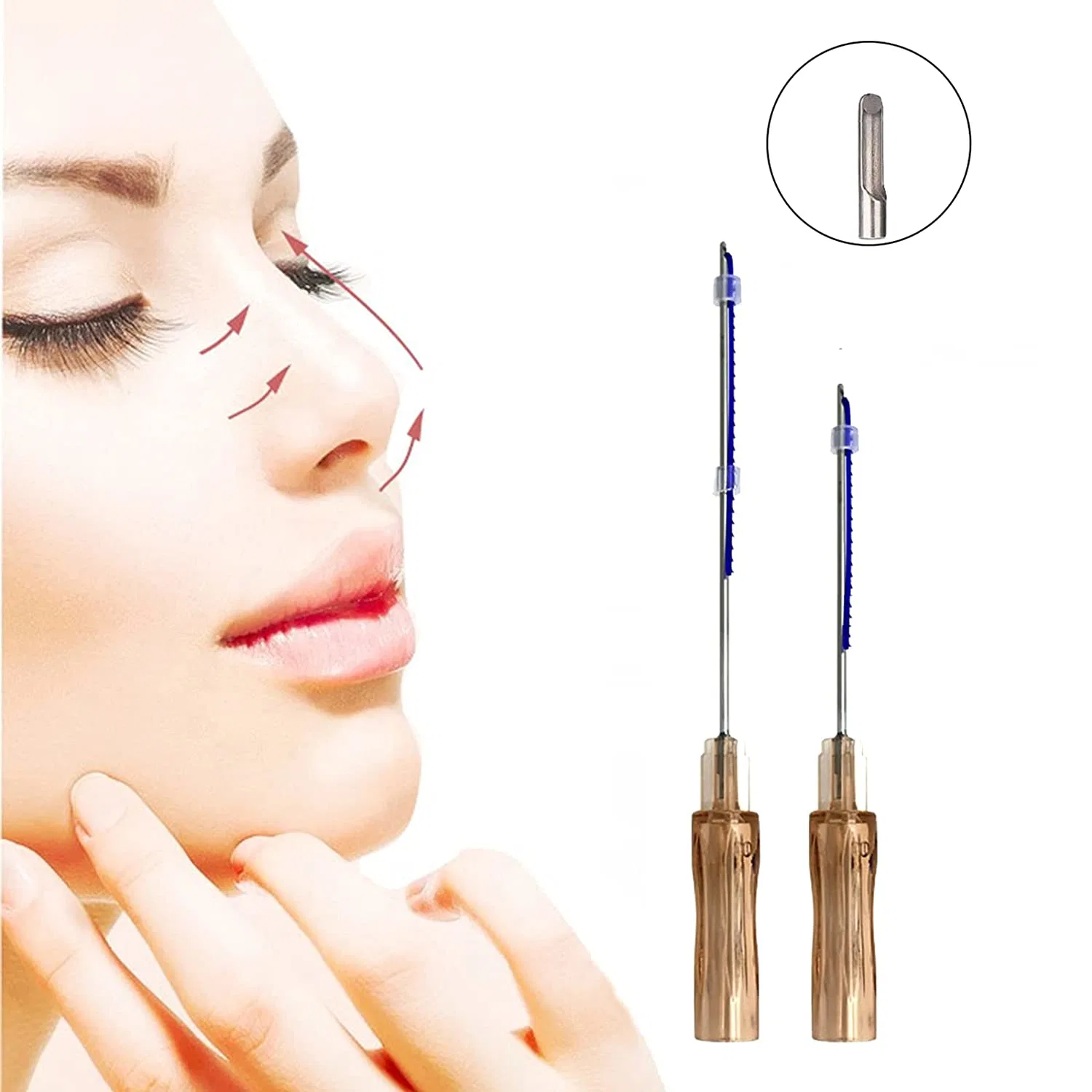 Mono Screw Cog Thread Lift Face Pdo for Facelift