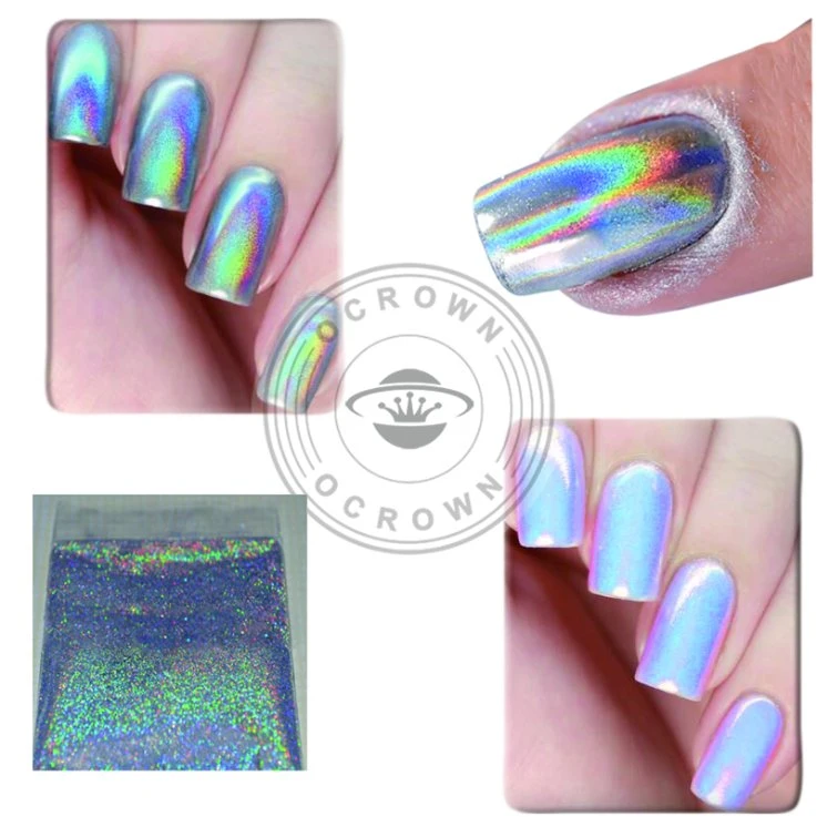 Arco Iris láser Holo holográfico de hojuelas de pigmentos Eyeshadow